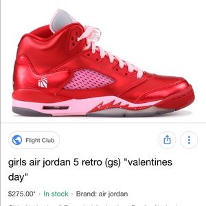Jordan Retro 5 “Valentines Day”